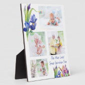 Meest Geliefde Opoe 4 Foto Lente Bloem Fotoplaat (Zijkant)