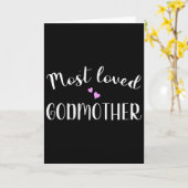 Meest Geliefde Peetmoeder Cute Hearts Kaart (Gele Bloem)