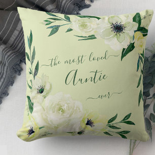 Meest Geliefde Tante Ooit Aquarel Wilde Rozen Kussen