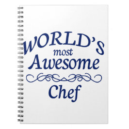Meest geweldige Chef-kok van de wereld de Notitieboek