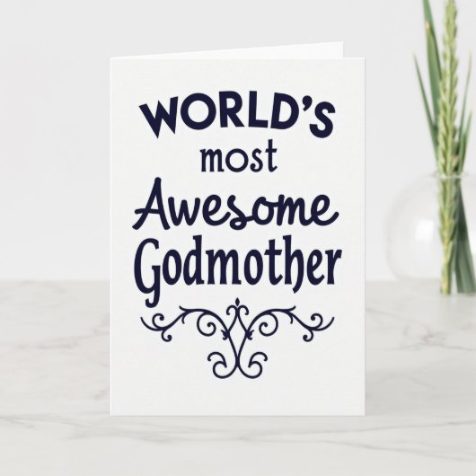 Meest Geweldige Oma Cadeaubon Kaart (Voorkant)
