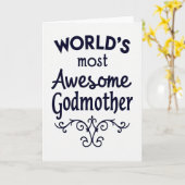 Meest Geweldige Oma Cadeaubon Kaart (Gele Bloem)