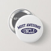 Meest Geweldige oom Ronde Button 5,7 Cm (Voorkant /achterkant)
