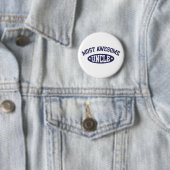 Meest Geweldige oom Ronde Button 5,7 Cm (In situ)