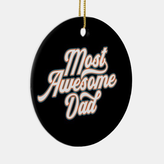 Meest Geweldige pap Vaderdag | ORNAMENT (Rechts)