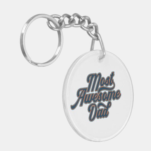 Meest Geweldige papa Vaderdag | SLEUTELHANGER (Voorkant Links)