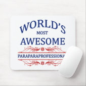 Meest geweldige Paraprofessional van de wereld Muismat (Met muis)