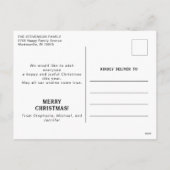 Meest geweldige tijd kind foto leuk Kerstmis Feestdagenkaart (Achterkant)