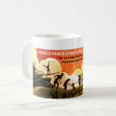 Meest geweldige vrede koffiemok (Voorkant links)
