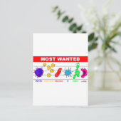 Meest gezochte briefkaart (Staand voorkant)