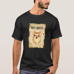 Meest gezochte Chihuahua Dog's kostuum T-shirt