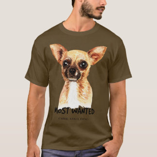 Meest gezochte chihuahua hond t-shirt