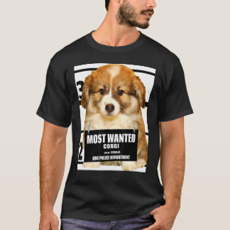 Meest gezochte Corgi Cute Dog T-shirt C