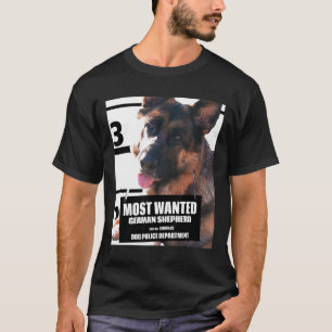 Meest gezochte Duitse herderkudde koedel D T-shirt