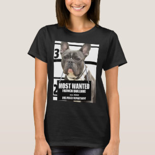 Meest gezochte Franse Bulldog Schattige A T-shirt