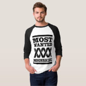 Meest gezochte Moonshine T-shirt (Voorkant volledig)