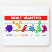 Meest gezochte muismat (Voorkant)