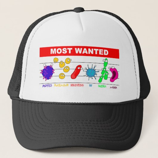 Meest gezochte trucker pet (Voorkant)