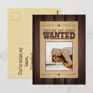 Meest gezochte Valentijnsdag Poster Briefkaart