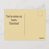 Meest gezochte Valentijnsdag Poster Briefkaart (Achterkant)