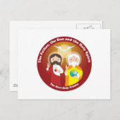 Meest Heilige Driehoek Briefkaart (Voorkant / Achterkant)