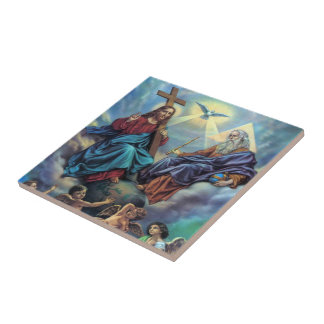 Meest Heilige Driehoek Tegeltje