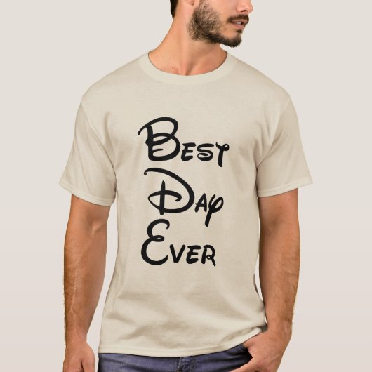 Meest Magische Dag Allerbeste Dag T-shirt (Voorkant)