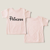 Meest Magische Dag Prinsessen T-Shirt (Ontwerp Voorkant & Achterkant)