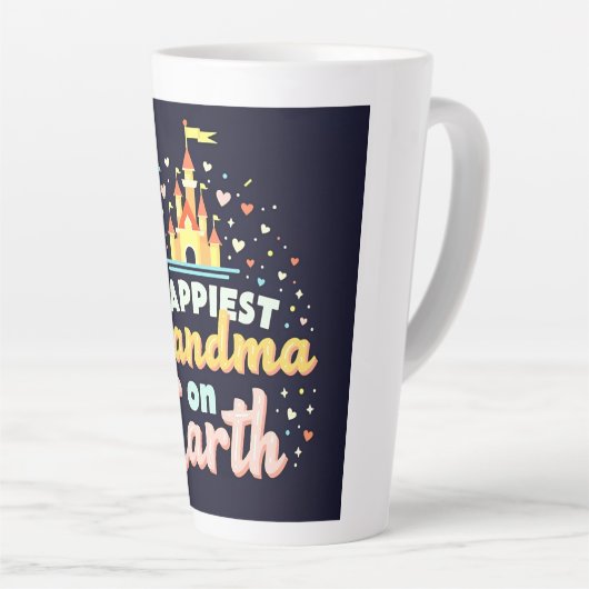 Meest magische oma, Fantasy Castle - Latte Mok (Rechterhoek)