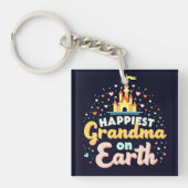 Meest magische oma, Fantasy Castle Sleutelhanger (voorkant)