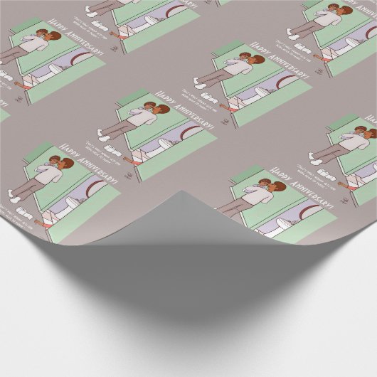 Meest met mama besmeurd oppakpapier cadeaupapier (Hoek)