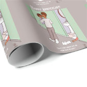 Meest met mama besmeurd oppakpapier cadeaupapier (Rol Hoek)