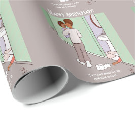 Meest met mama besmeurd oppakpapier cadeaupapier