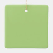 Meest mooie  roze rozen en hart keramisch ornament (Achterkant)