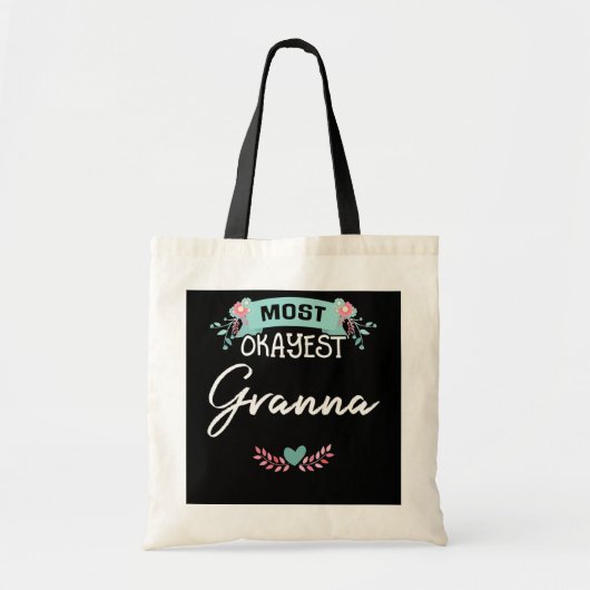Meest Okayest Granna Moederdag Gift Tote Bag (Voorkant)