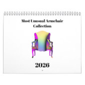 Meest ongewone fauteuil Collectie Fun Kalender (Hoes)