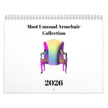 Meest ongewone fauteuil Collectie Fun Kalender