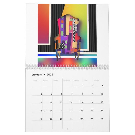 Meest ongewone fauteuil Collectie Fun Kalender (Jan 2026)