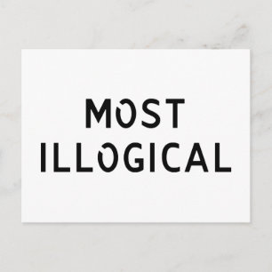 Meest onlogisch briefkaart