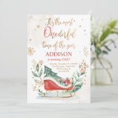 Meest opvallende winterslaapdag kaart (Staand voorkant)