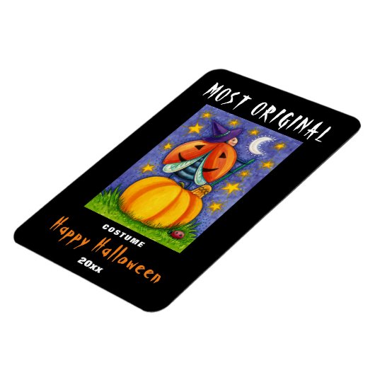 Meest originele Costume Halloween Party Award Magneet (Linkerzijde)