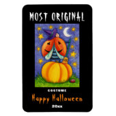 Meest originele Costume Halloween Party Award Magneet (Verticaal)