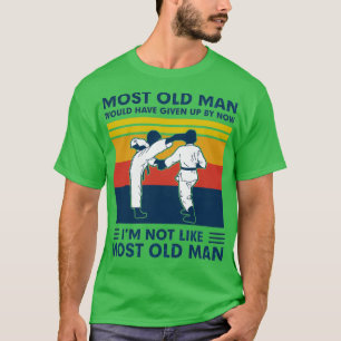 Meest oud Man Funny Jiu Jitsu Lover T-shirt