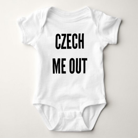 Meest populaire baby shower romper (Voorkant)