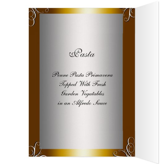 Meest populaire diner party menu (Binnen (Links))