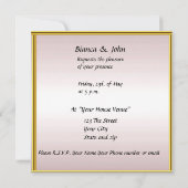 Meest populaire en elegante 50ste Jubileum Kaart (Achterkant)