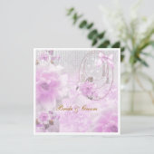 Meest populaire en legante huwelijksuitnodiging kaart (Staand voorkant)