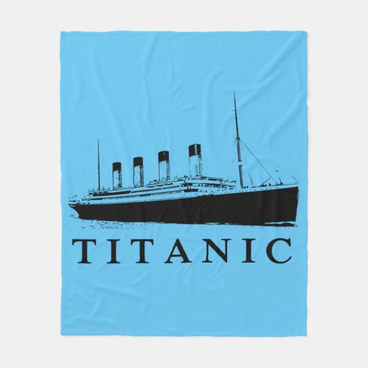 Meest populaire schip fleece deken (Voorkant)