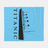 Meest populaire schip fleece deken (Voorkant (Horizontaal))