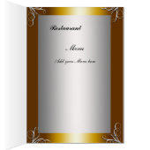 Meest Populaire Trouwmenu Roze Rozen (Binnen (Rechts))